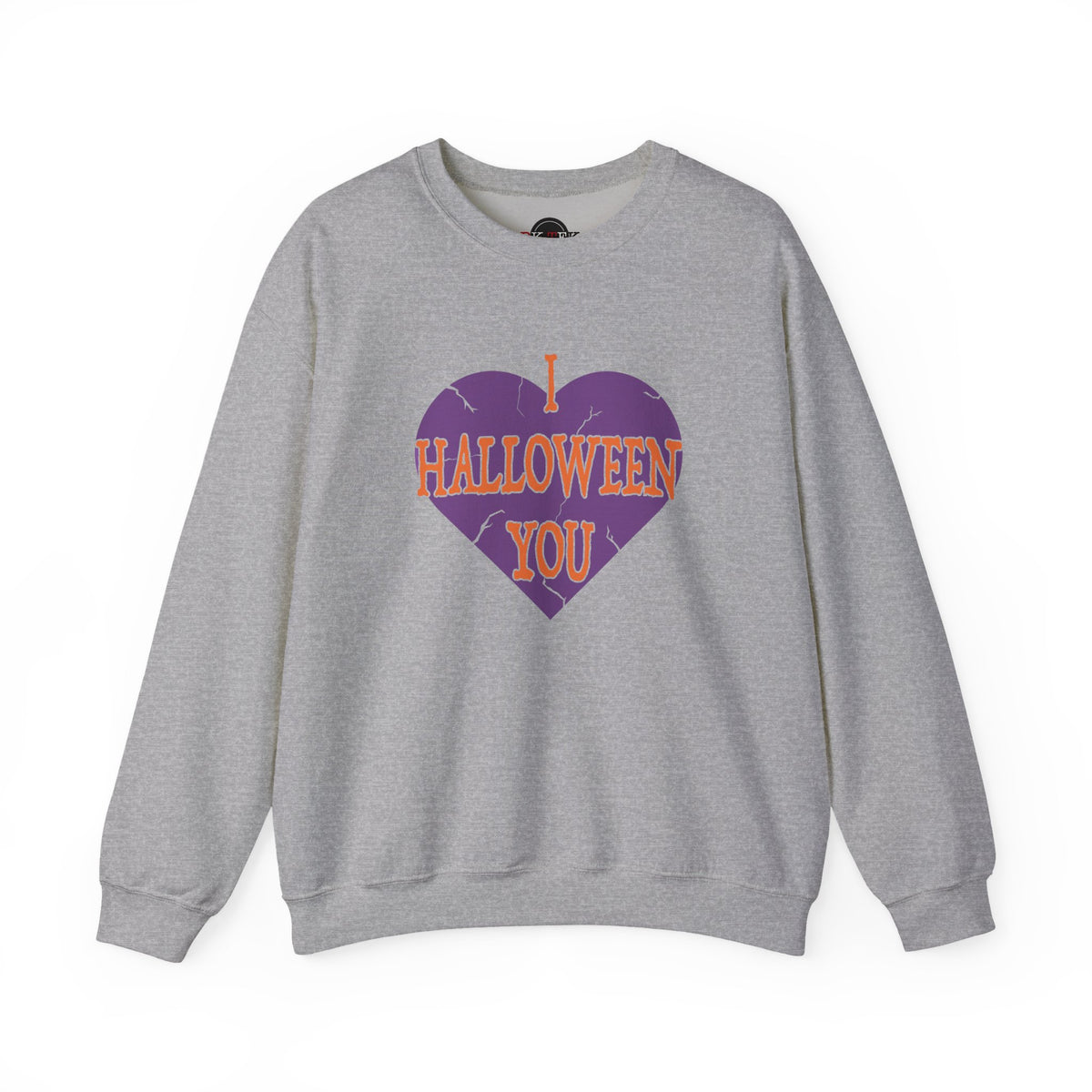 I Halloween You Sweatshirt in Sport Grey