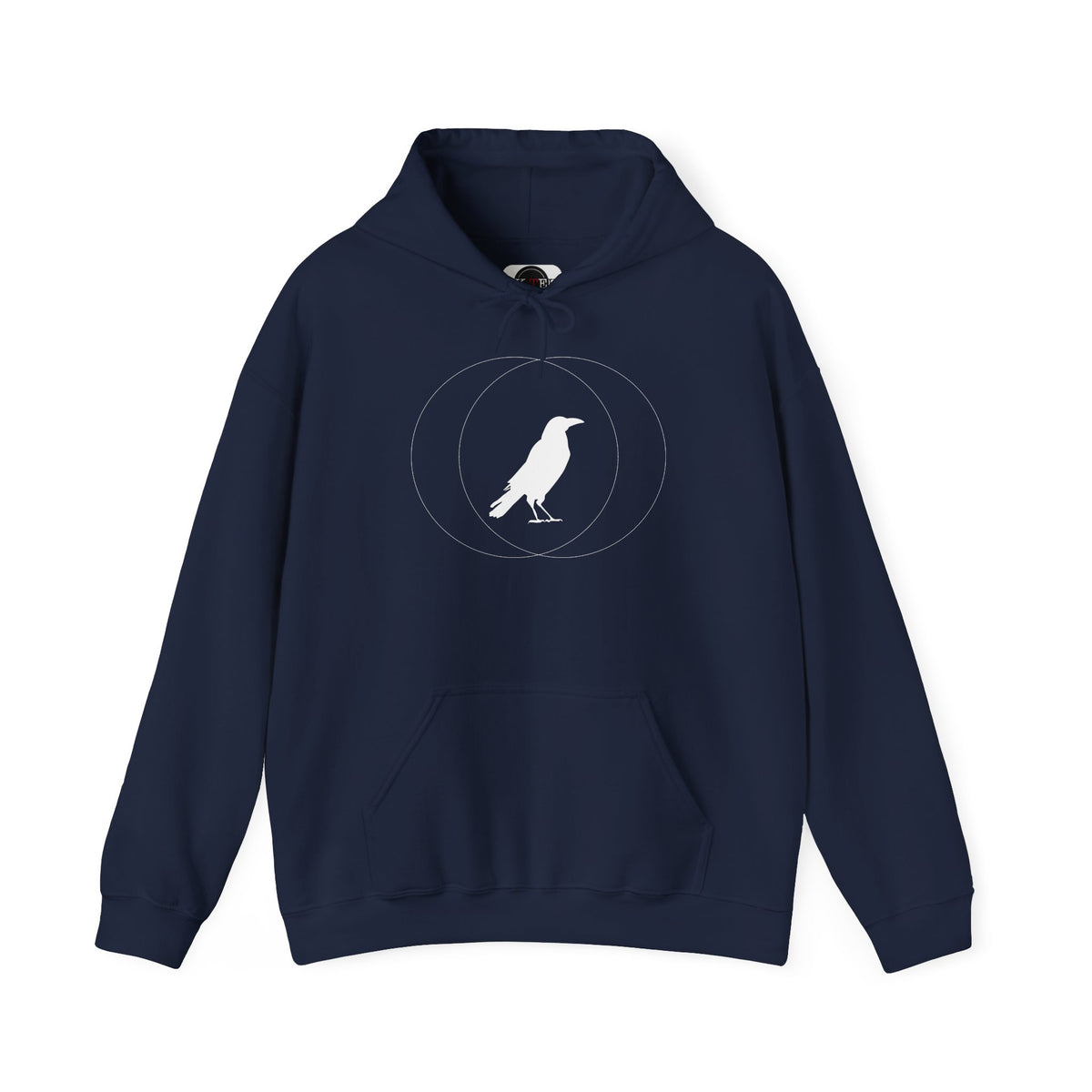 Wise Crow Hoodie in Navy