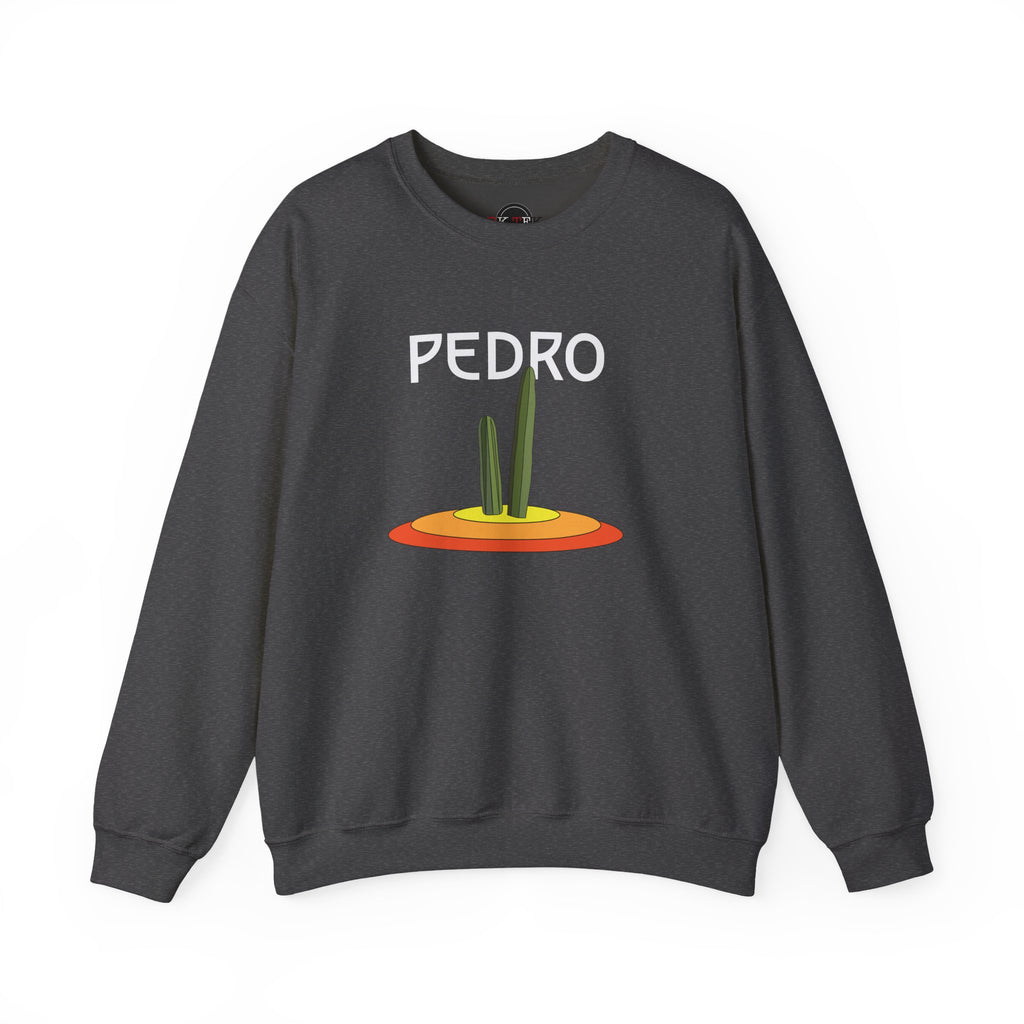 Pedro Cactus Sweatshirt in Dark Heather