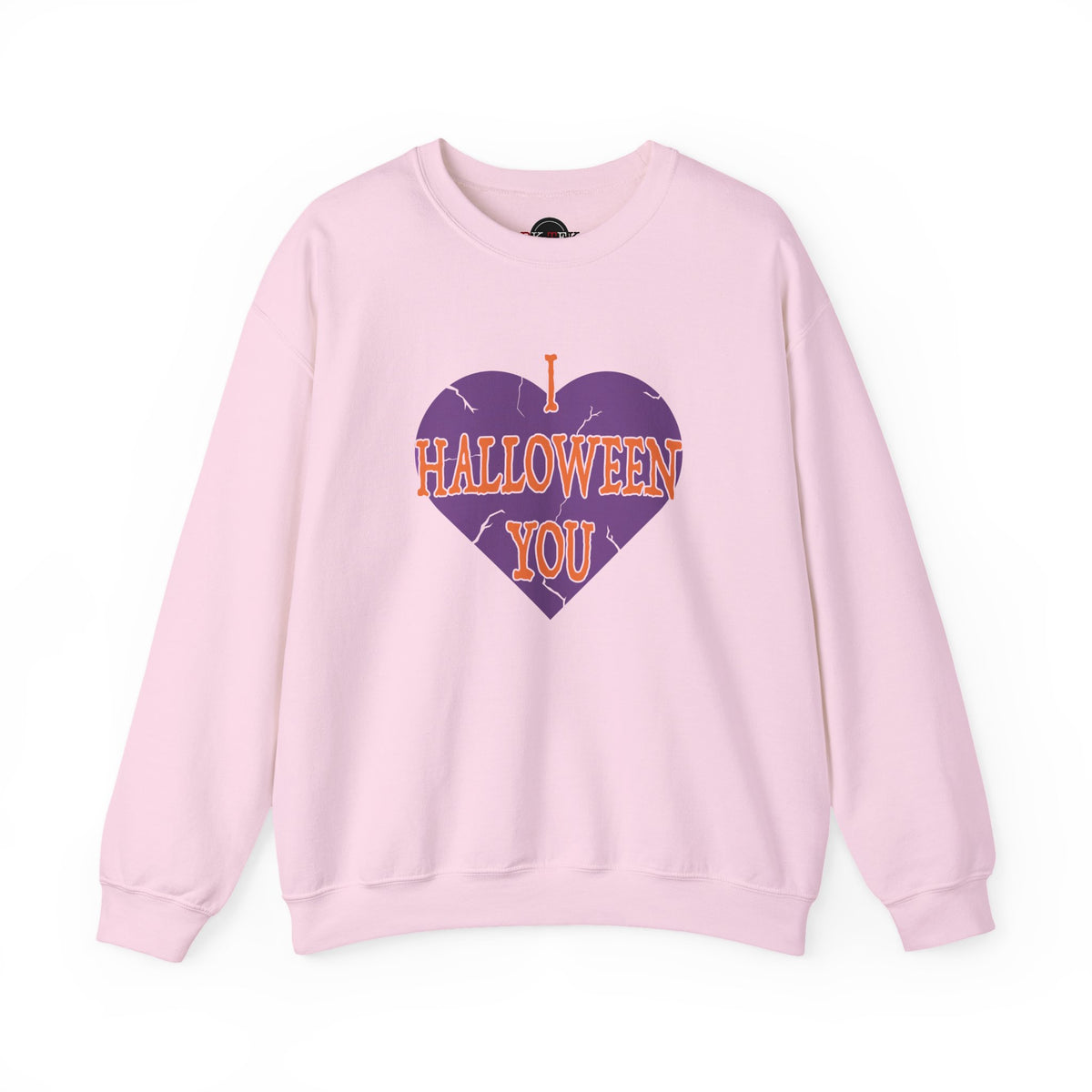 I Halloween You Sweatshirt in Light Pink