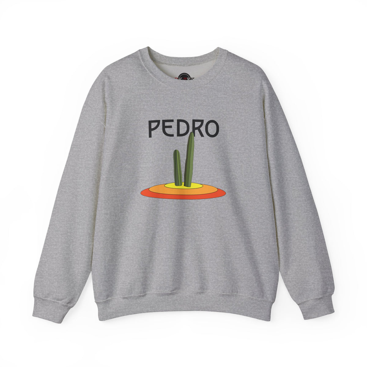 Pedro Cactus Sweatshirt in Sport Grey