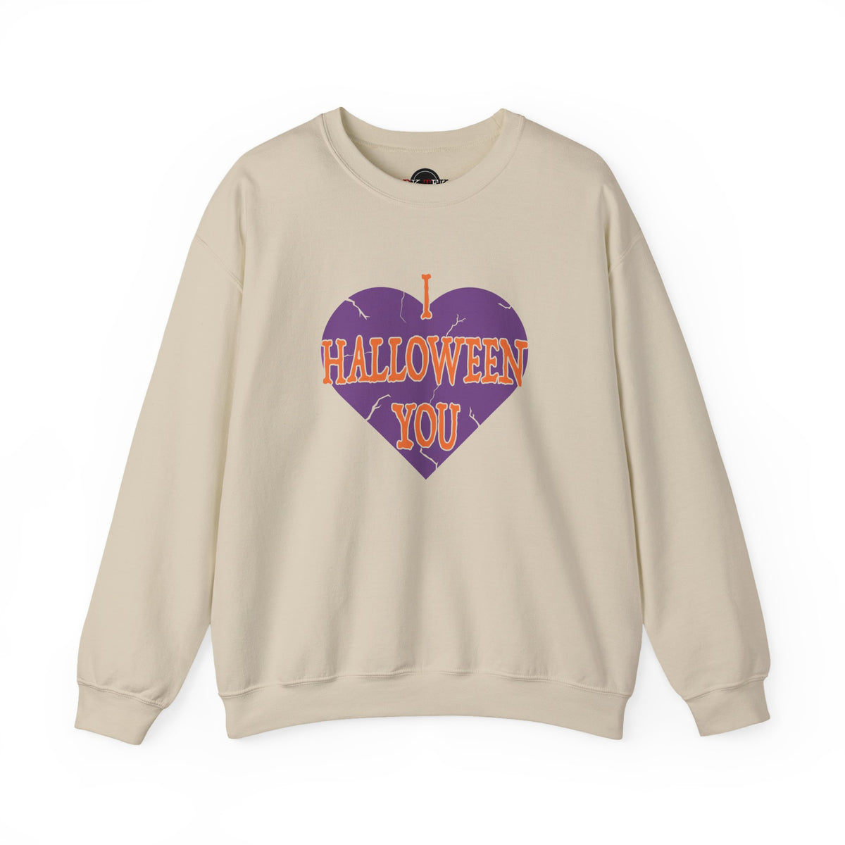 I Halloween You Sweatshirt in Sand