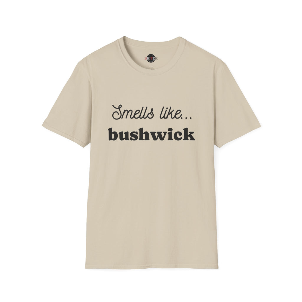 Sand Smells Like Bushwick graphic T-shirt