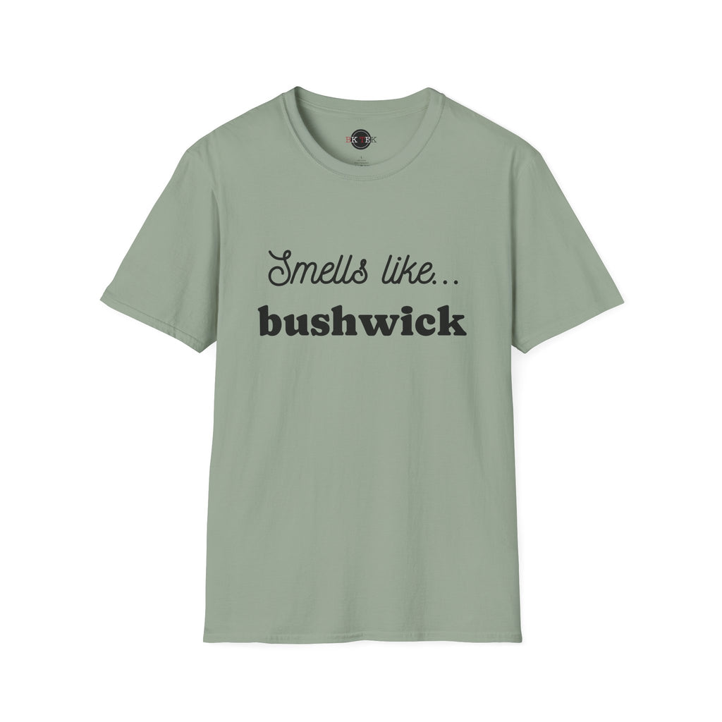 Sage Smells Like Bushwick graphic T-shirt