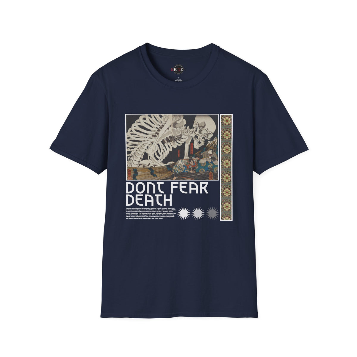 Don't Fear Death Shirt in Navy