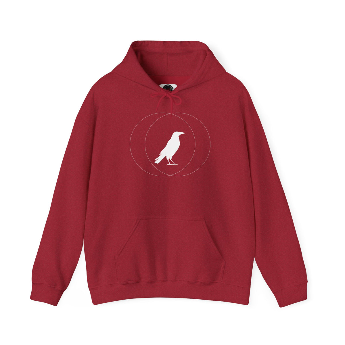Wise Crow Hoodie in Antique Cherry Red