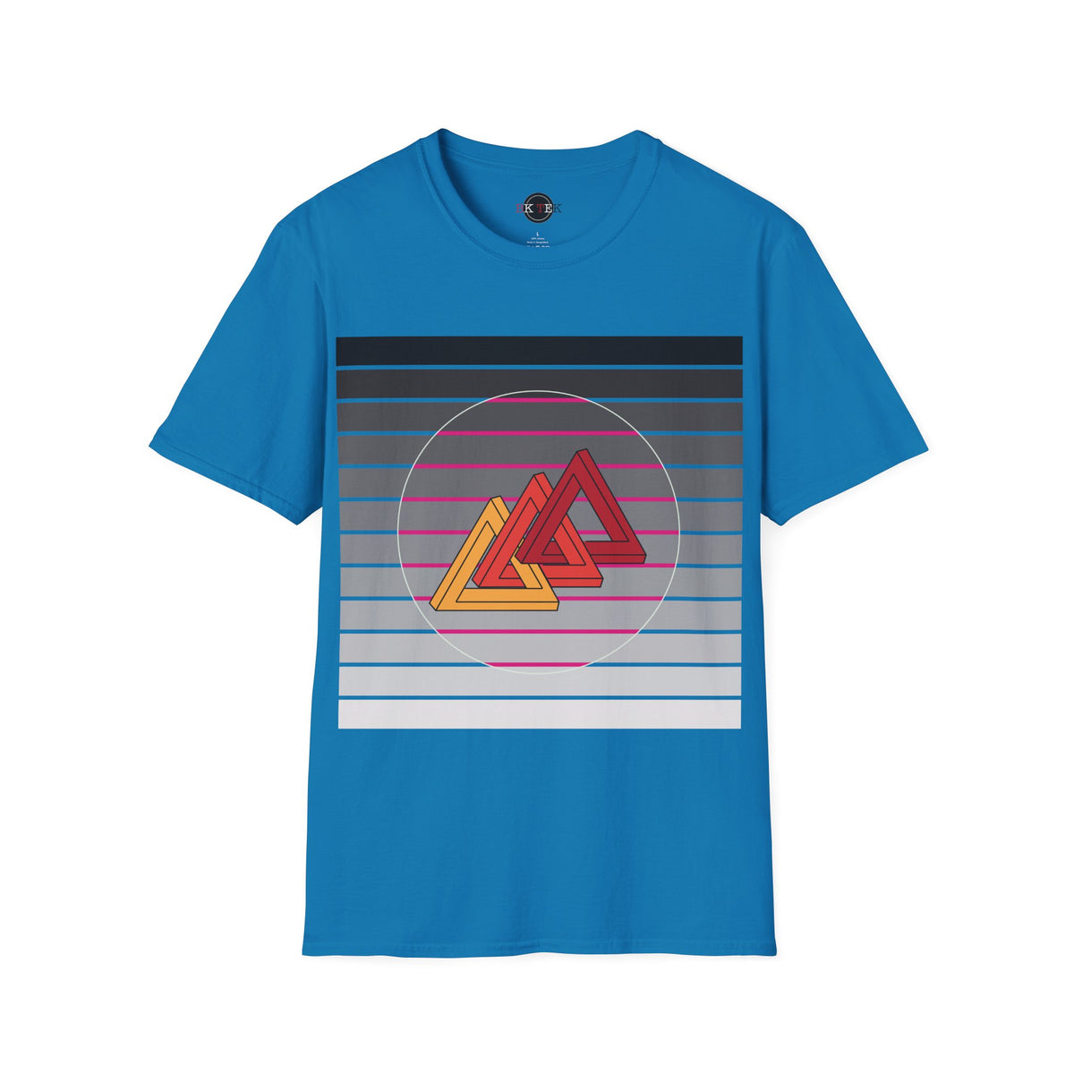 Retro Impossible Link Shirt in Sapphire