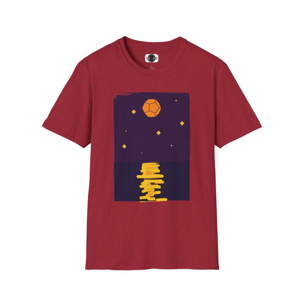Golden Moon Reflection Shirt in Antique Cherry Red