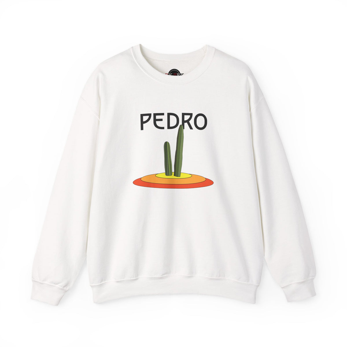 Pedro Cactus Sweatshirt in White
