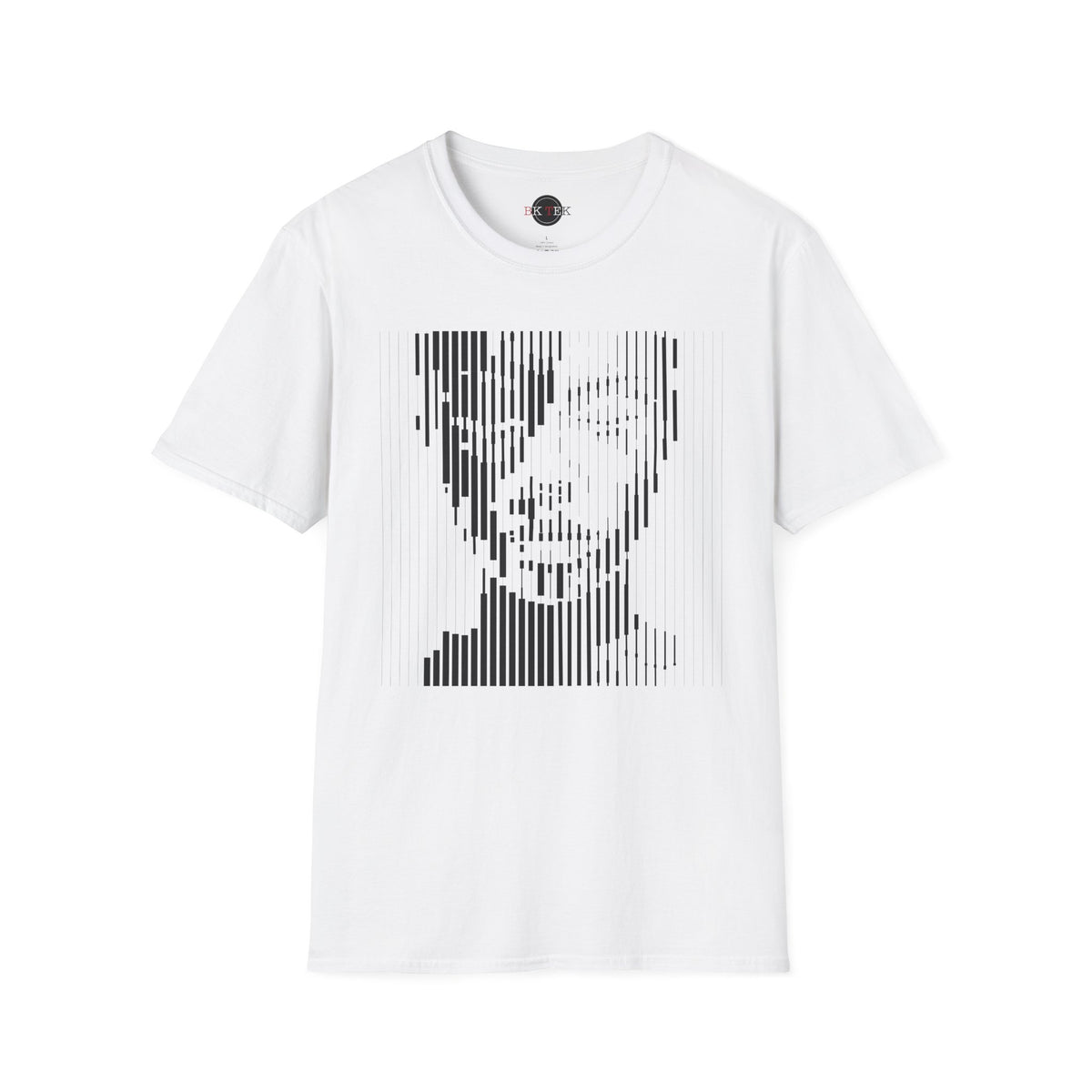Optical Portrait Shirt in White