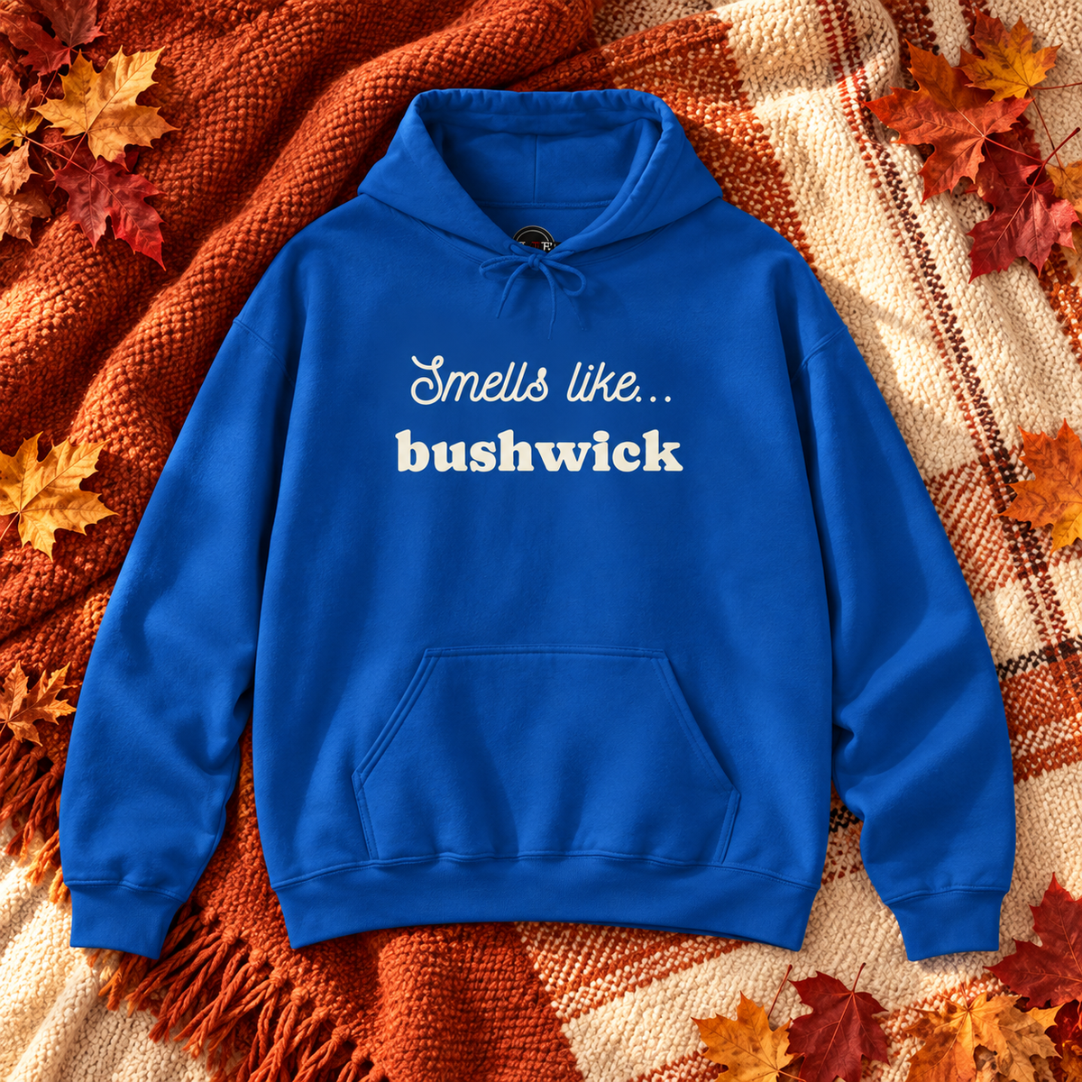 Smells Like Bushwick Hoodie | Brooklyn Graphic Sweatshirt