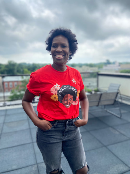 Black Girl Soul Cleanse Shirt — Self-Love & Empowerment Graphic Tee
