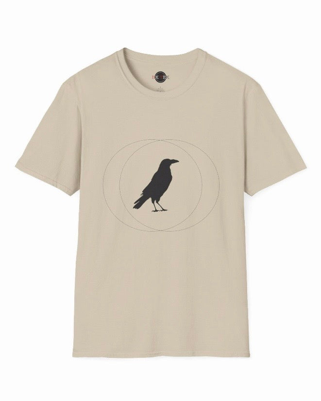 Sand Wise Crow graphic T-shirt