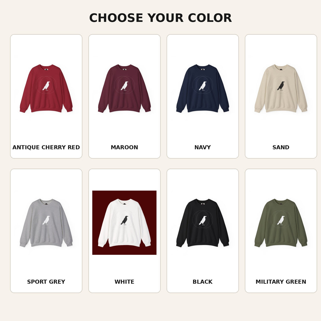 Wise Crow sweatshirt available color overview